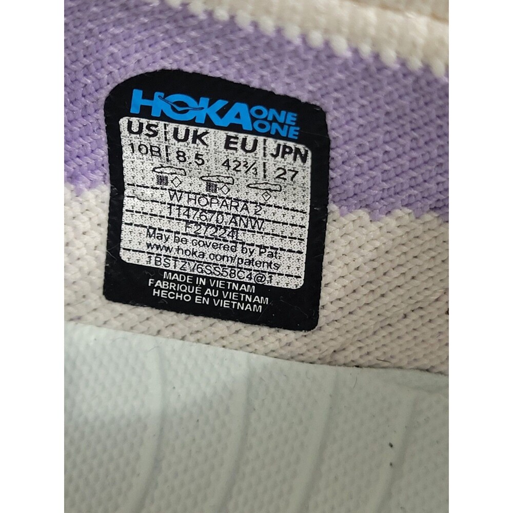 HOKA Hopara 2 Wmn's 10B ANW Cream Mint Lavender Trail Hiking Sandals Water Shoes - Picture 3 of 12